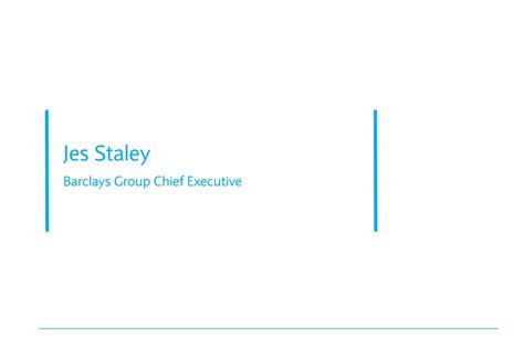 Barclays PLC (BCS) CEO Jes Staley on Q1 2021 Results.